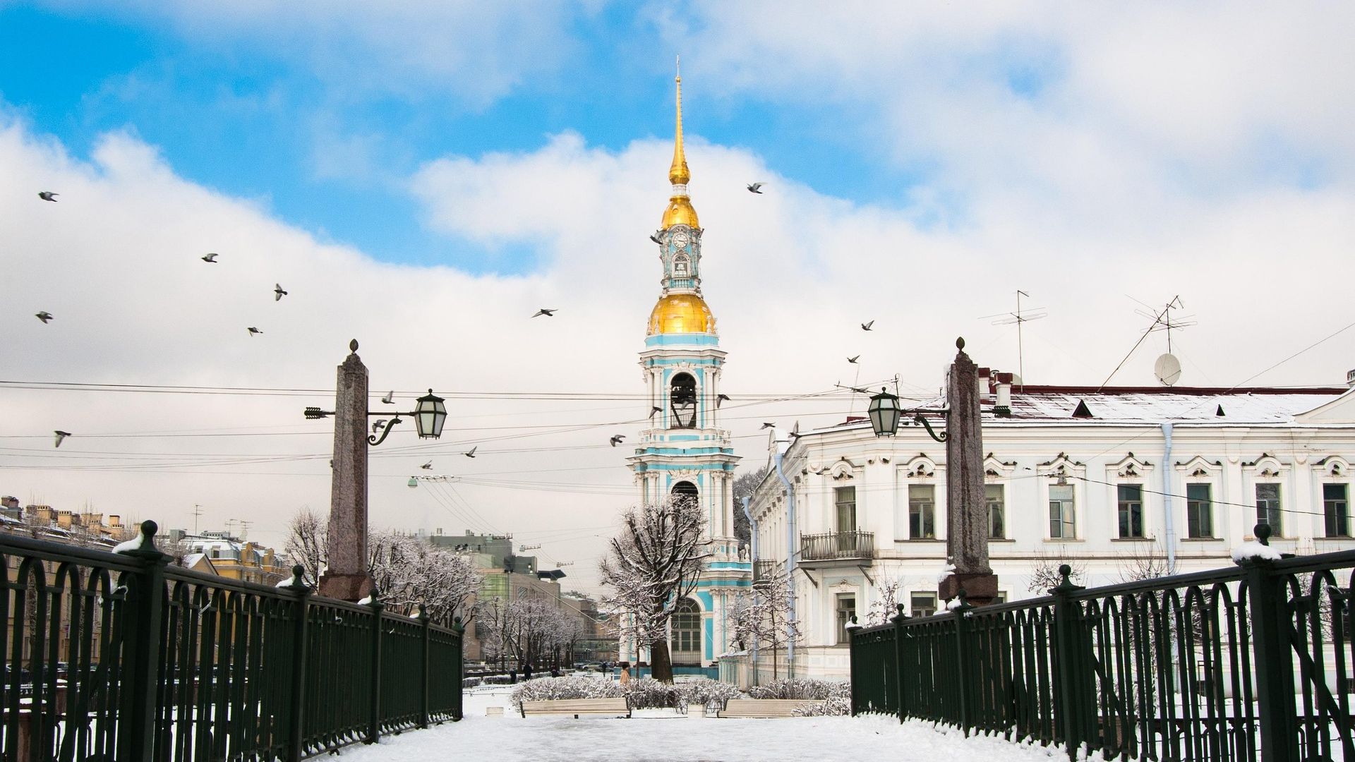 К Петербургу мчится теплый атмосферный фронт