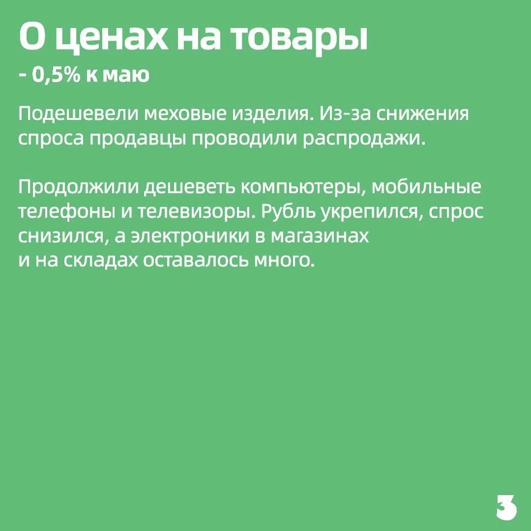 Динамика цен в Омской области в карточках