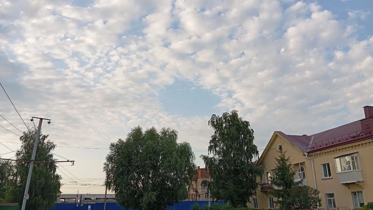 Большой круг в небе