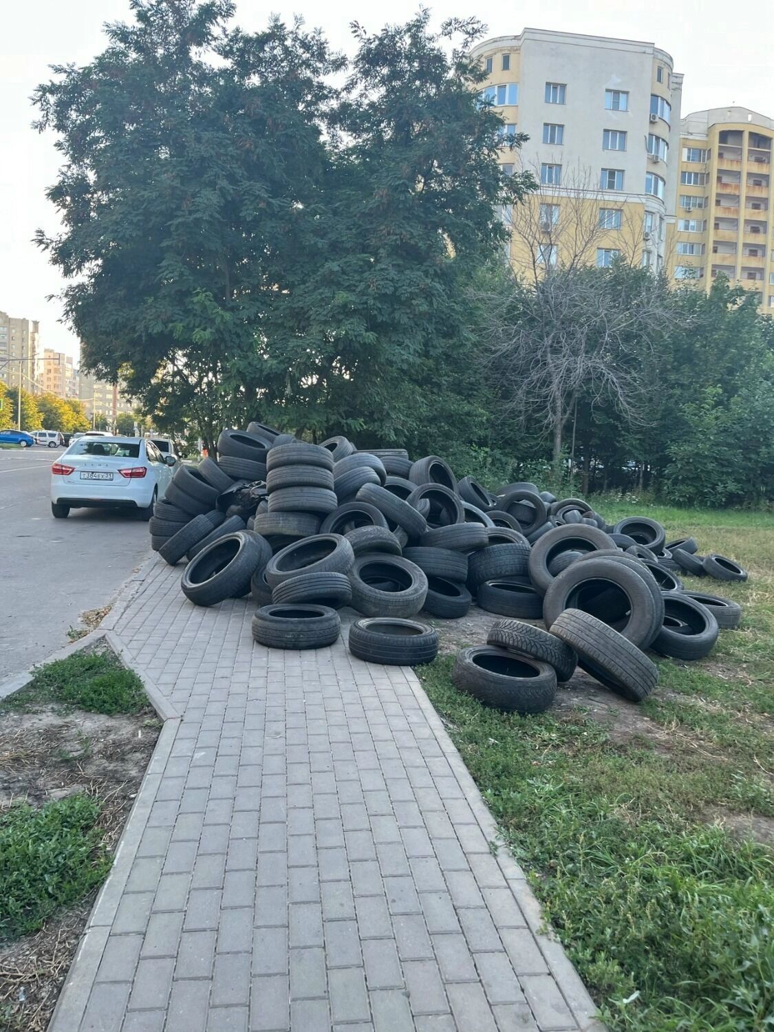 Пункт сдачи покрышек