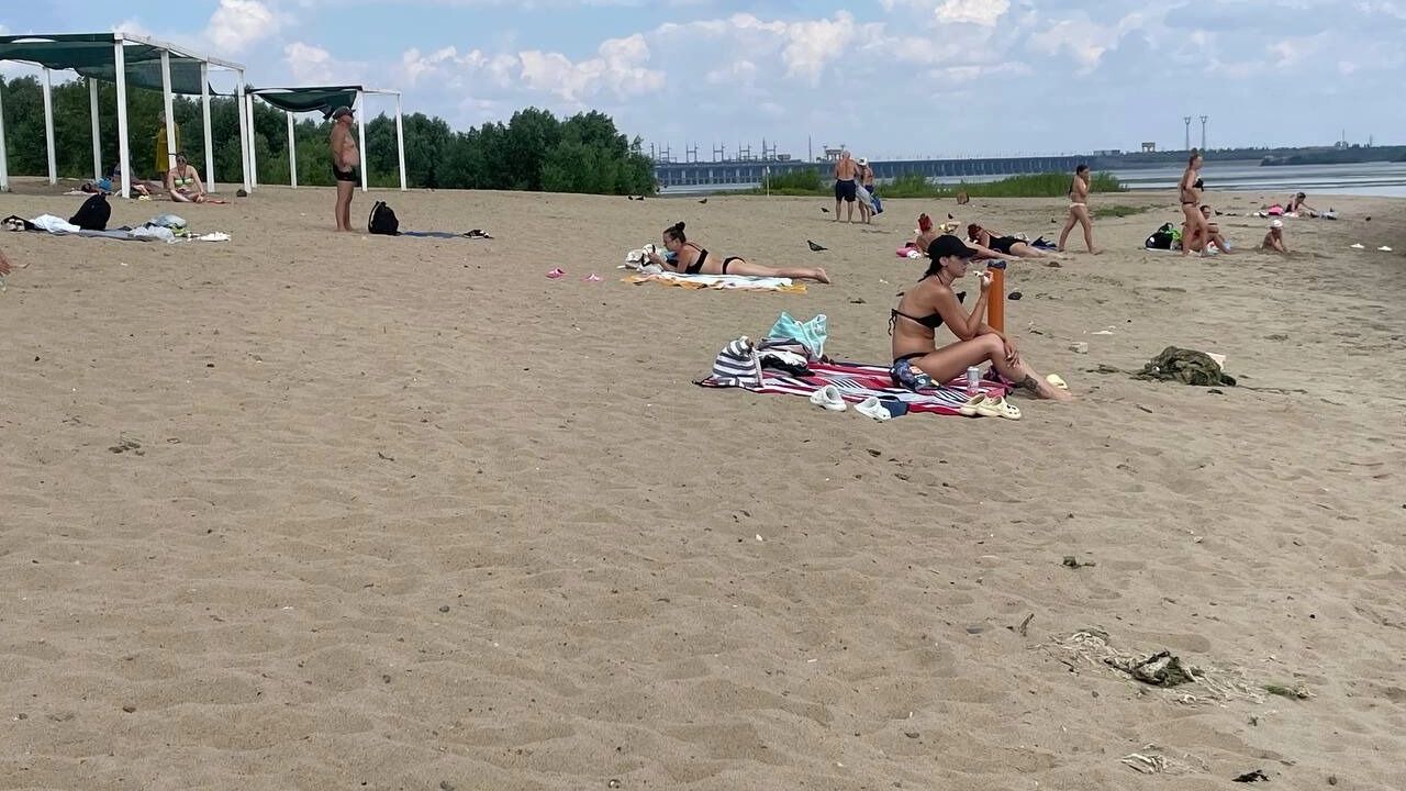 Пляж на Спартановке