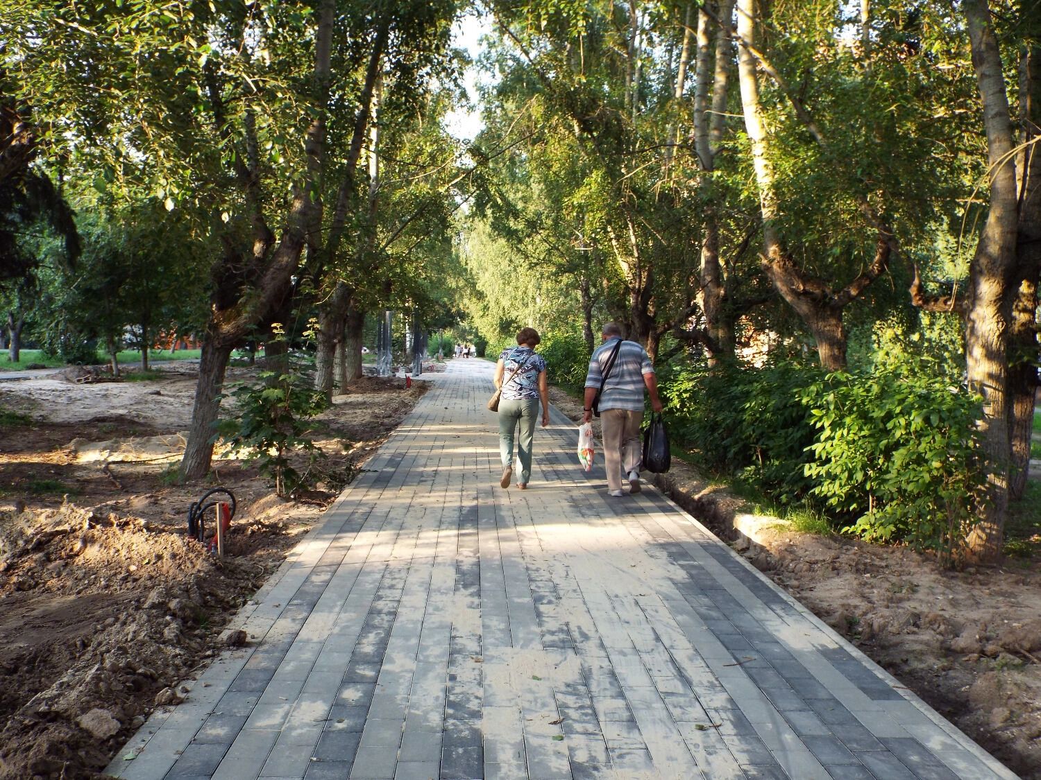 Как сейчас выглядит бульвар на проспекте Гагарина в Нижнем Новгороде