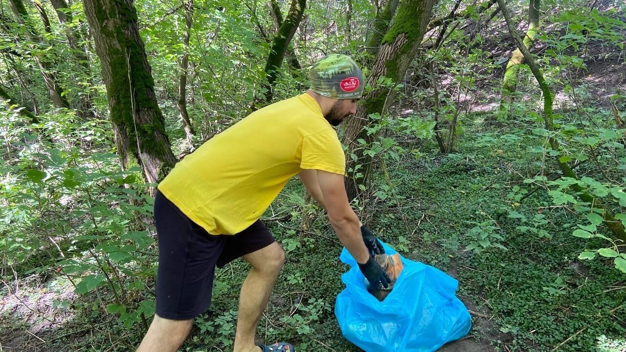 Мусор на Казанке