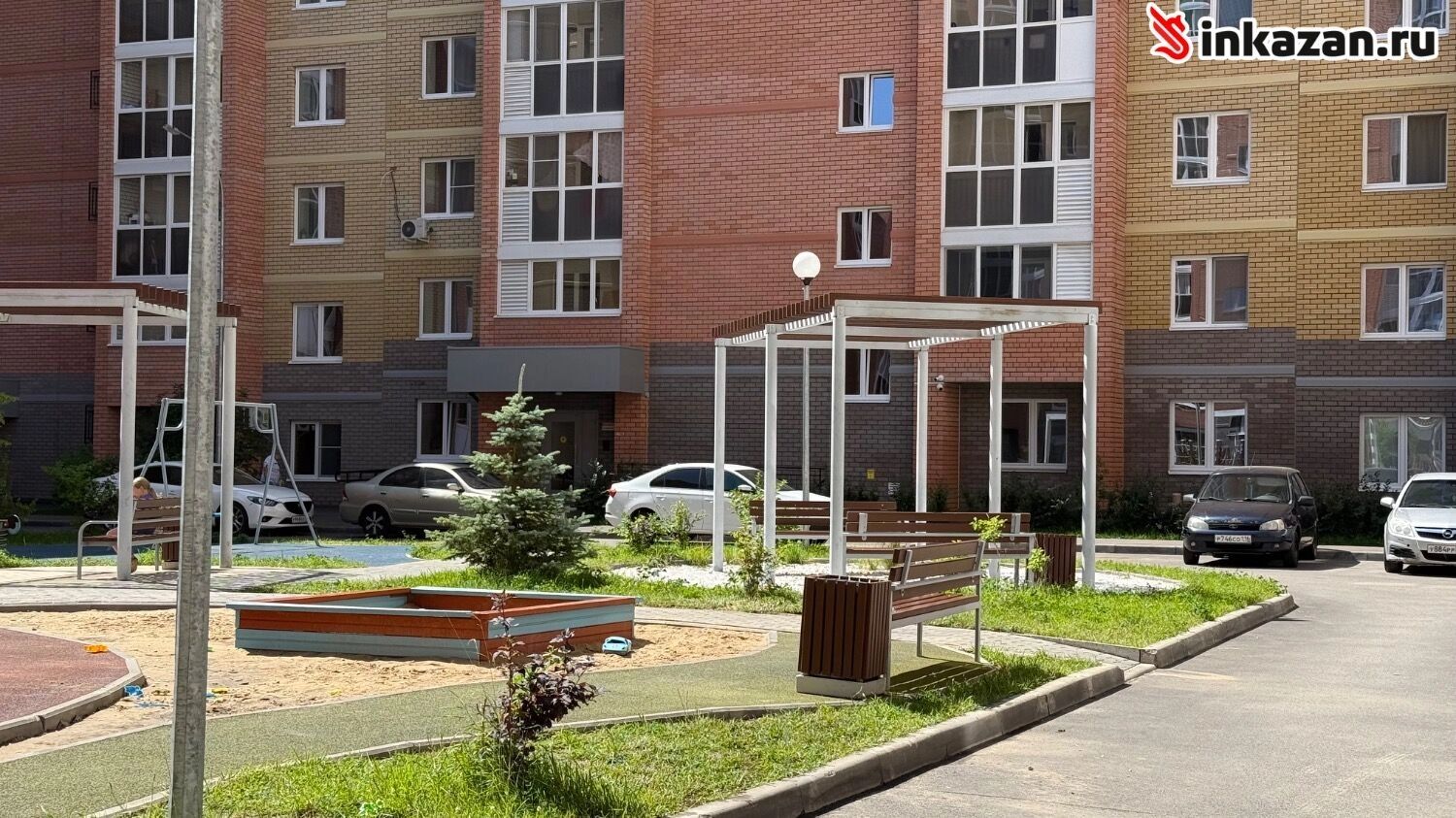 Двор в ЖК "Радужный-2"