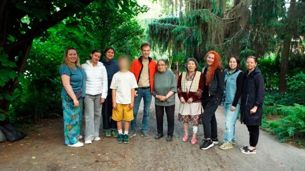На этом фото сразу несколько поколений местных жителей