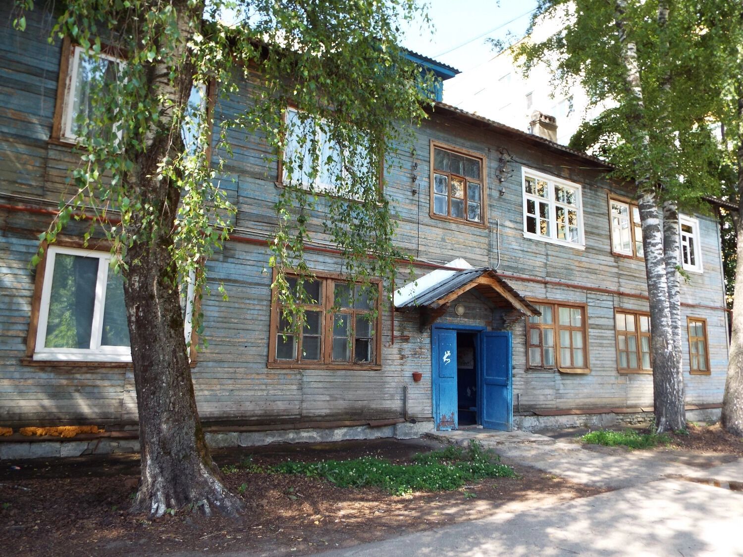 Эта часть квартала выглядит довольно уютно