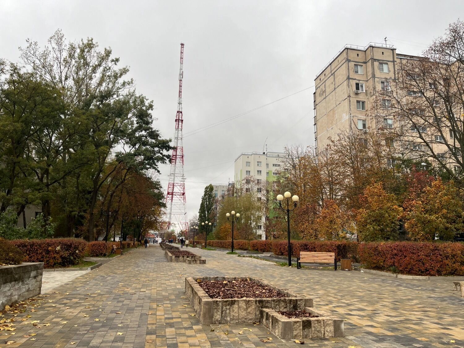 Велодорожка на&nbsp;бульваре Первого салюта