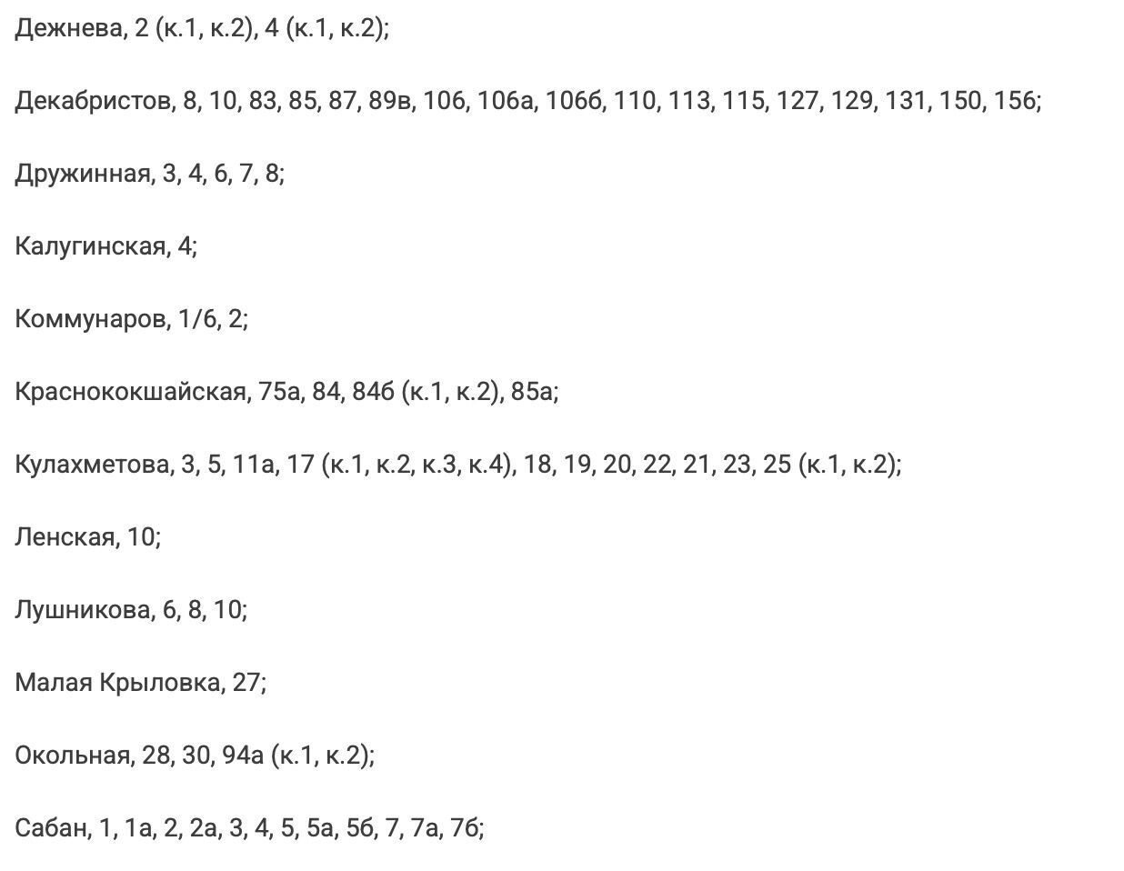 Отключения горячей воды с 1 по 4 июля