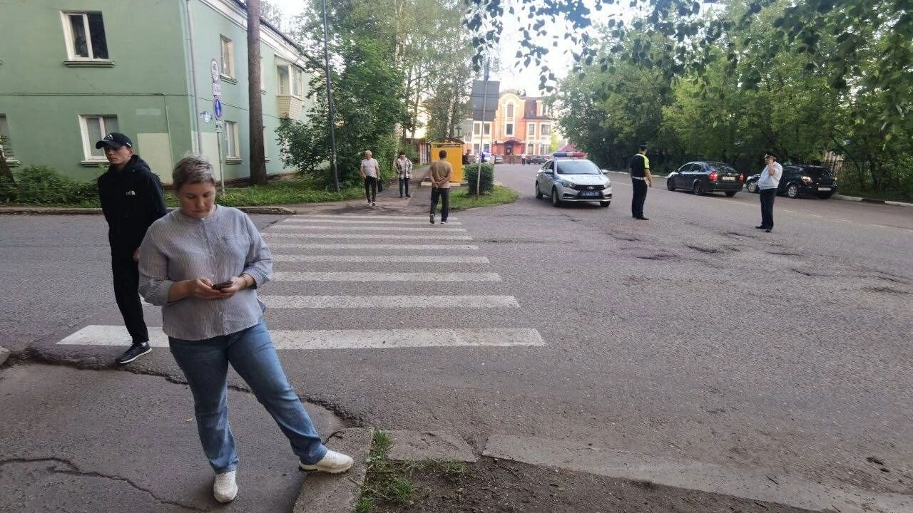 Перекрытие улиц в Сергиевом Посаде