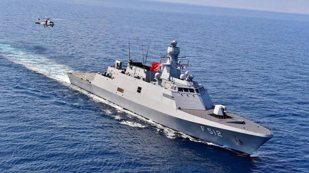 корвет ВМС Турции TCG BÜYÜKADA