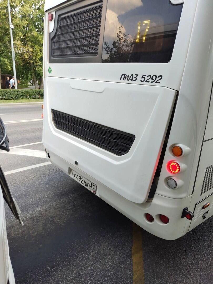 В&nbsp;автобусе не&nbsp;работают кондиционеры, утвержает белгородец