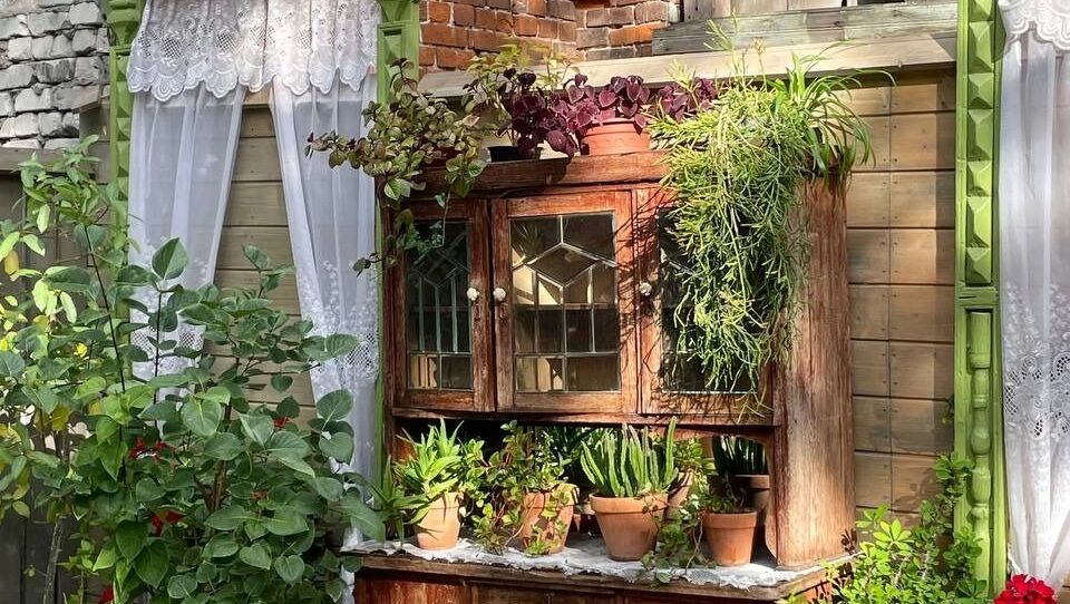 Инсталляция в&nbsp;саду «Мечтателей».