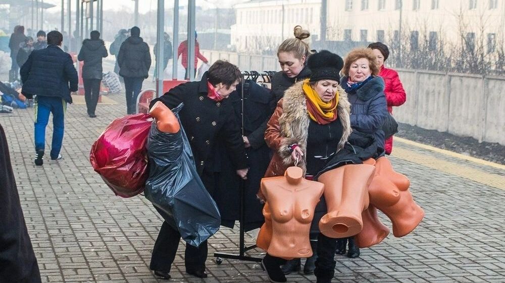 Некоторые предприниматели, невзирая на&nbsp;эвакуацию, пытались спасти свой товар