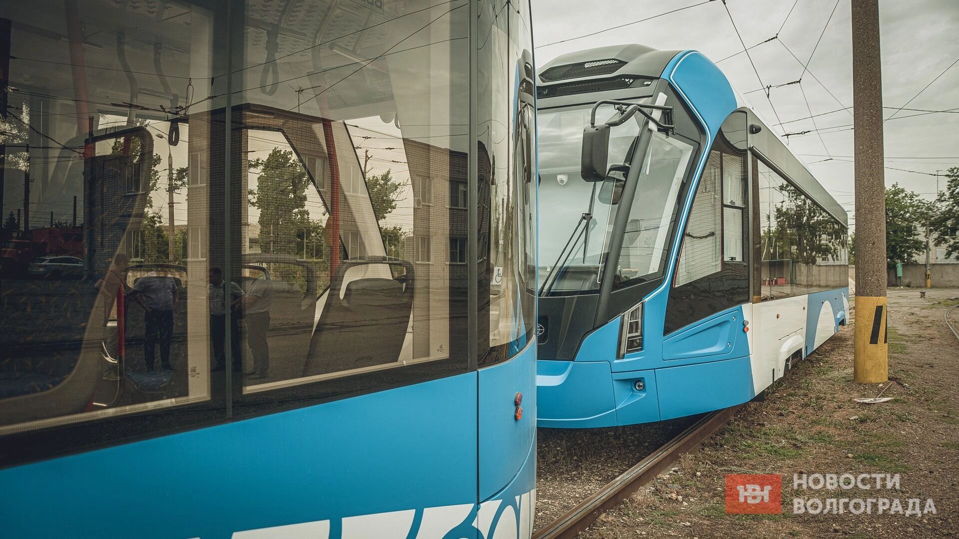 В Волгограде два ДТП на рельсах нарушили движение трамваев