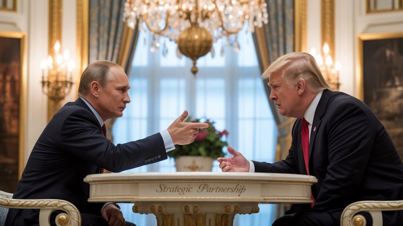 Владимир Путин и Дональд Трамп