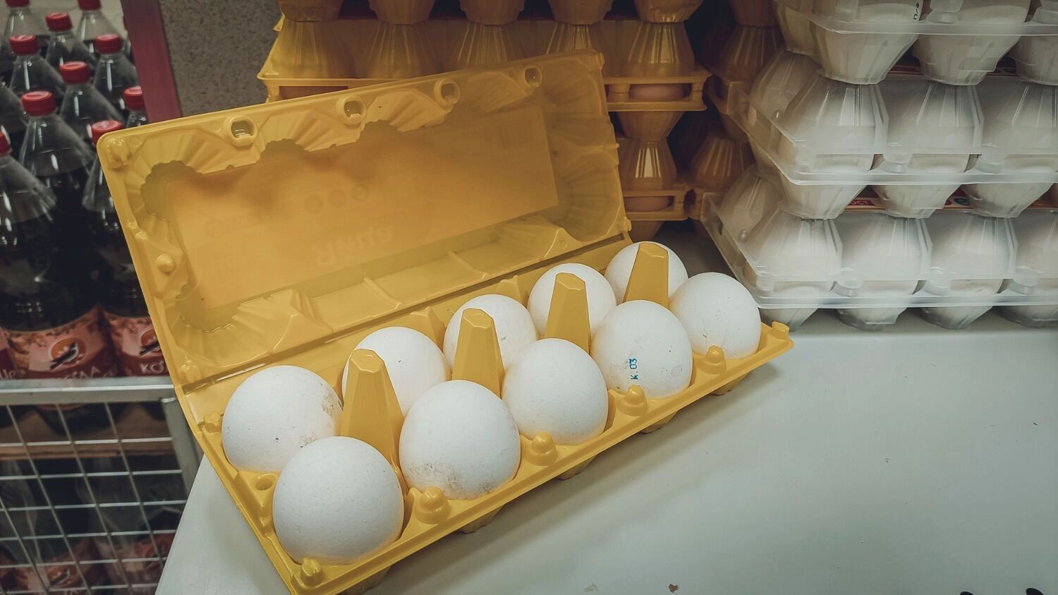 Упаковка яиц