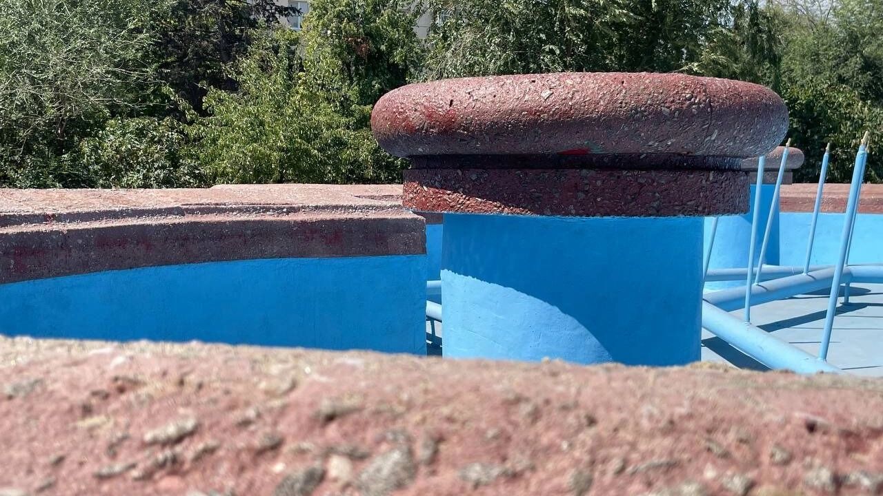 Цвет чаши нового фонтана ещё не определён