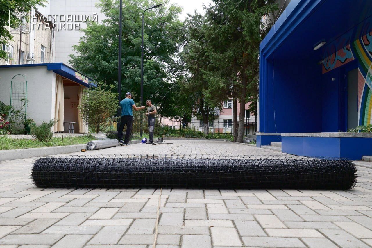 Установка антидроновой сети на&nbsp;здание