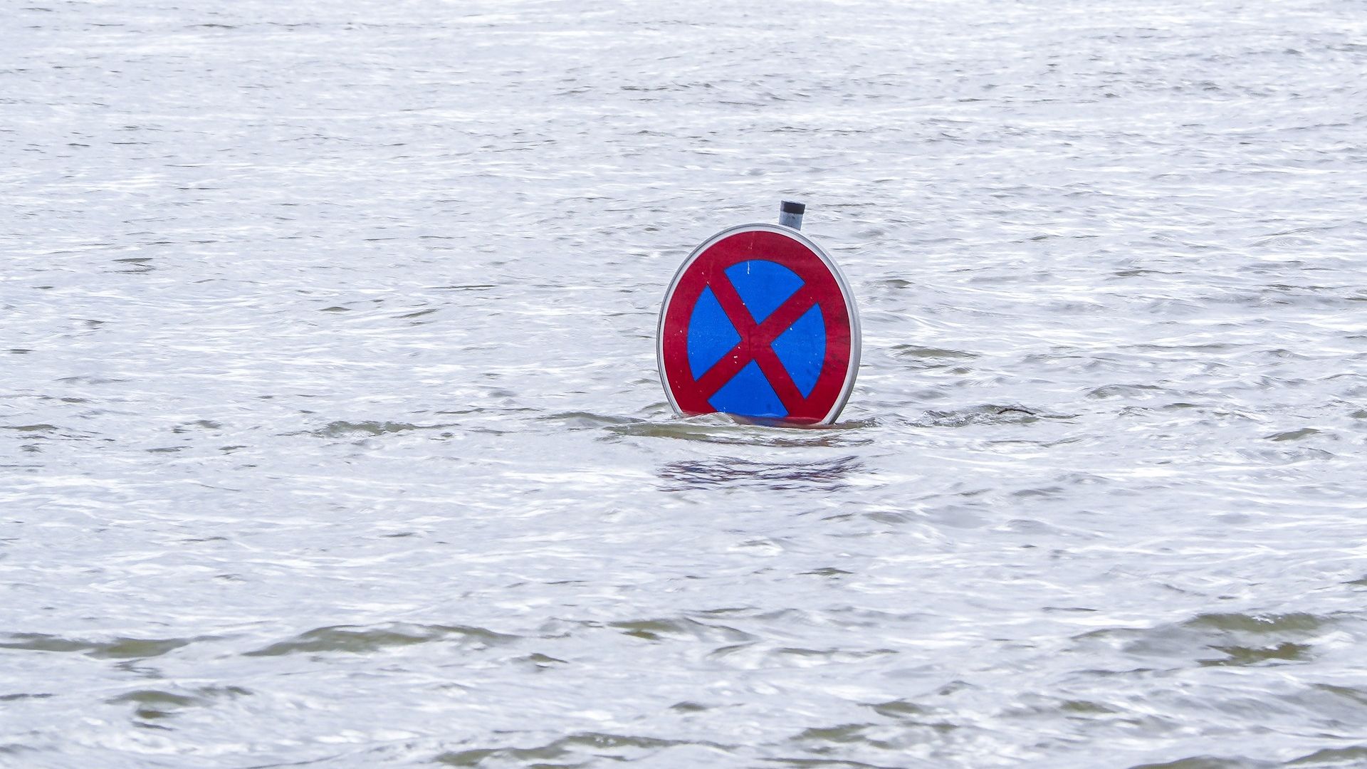 Вода в Неве начала подниматься