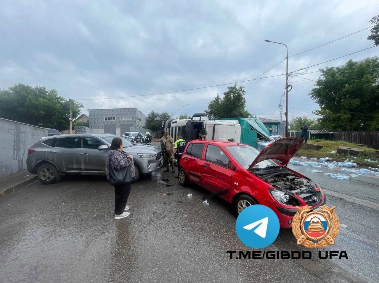 Авария на улице Кировоградской