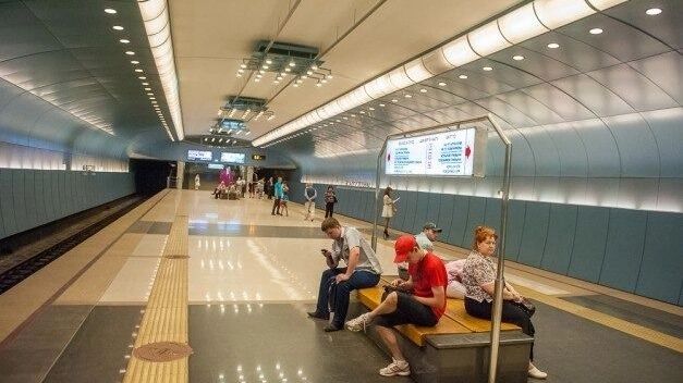 Станция метро «Авиастроительная» в Казани