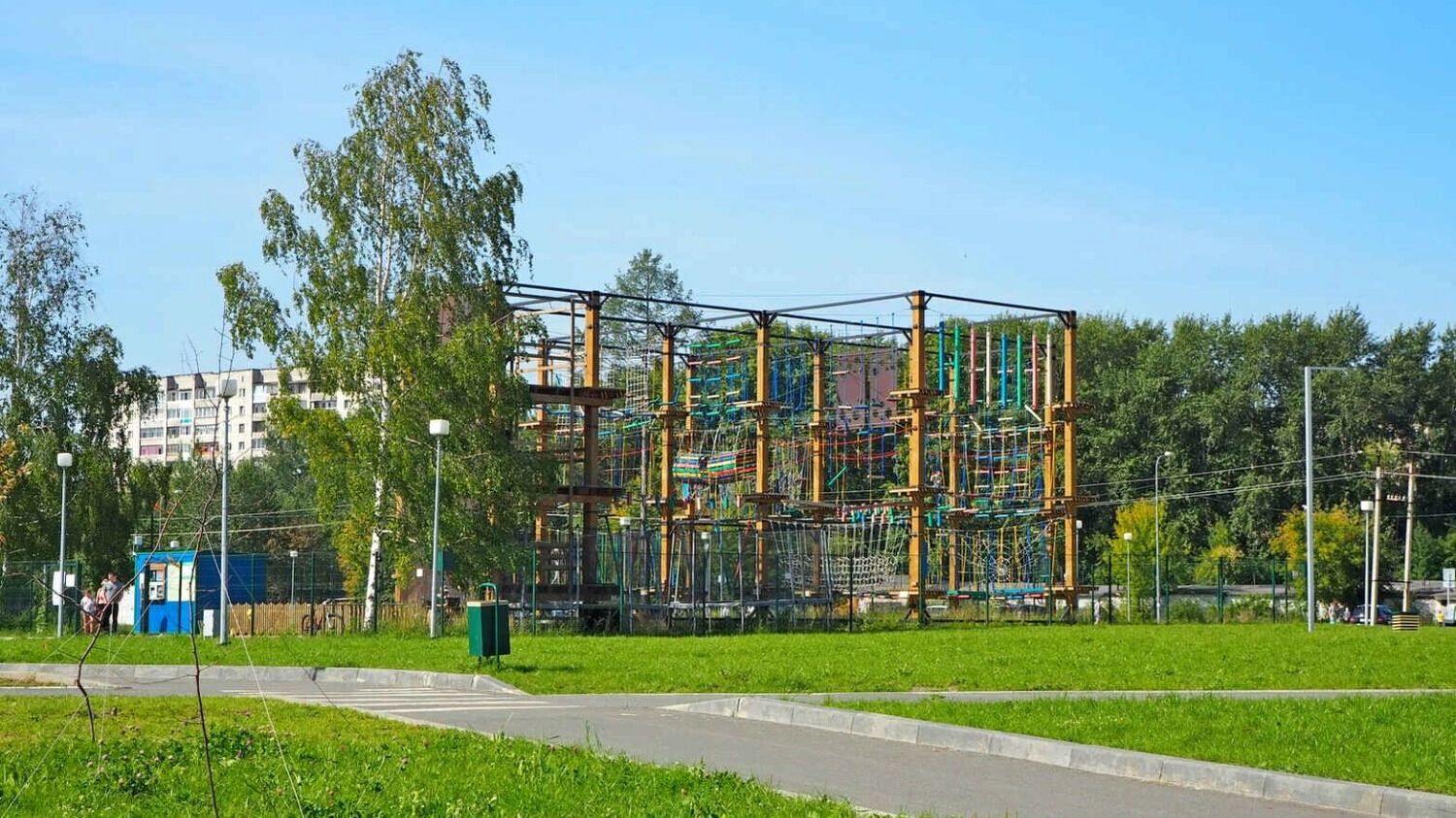 Веревочный парк для детей в&nbsp;Нижнем Тагиле