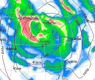 Ныряющие циклоны — виновники прохладного лета