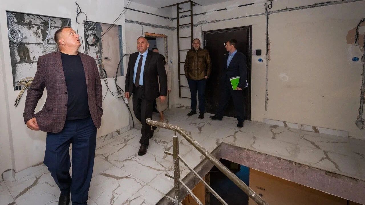 В доме отремонтировали не только квартиры, но и подъезд