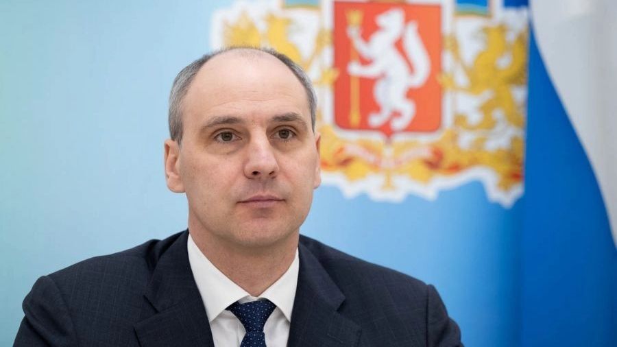 Врио губернатора Свердловской области Денис Паслер