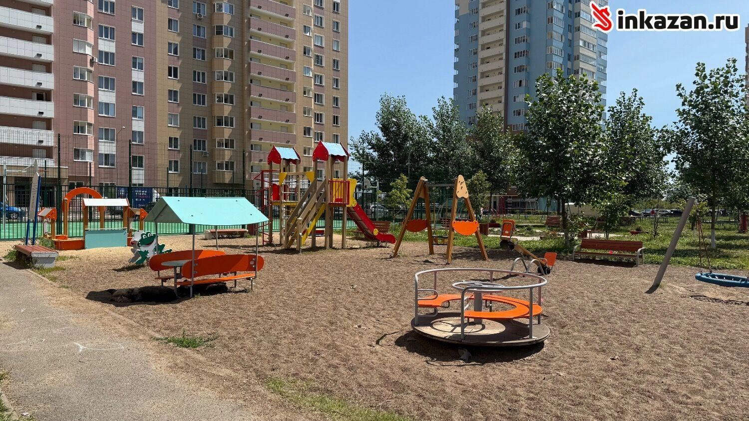 Детская площадка в ЖК "Салават Купере-1"