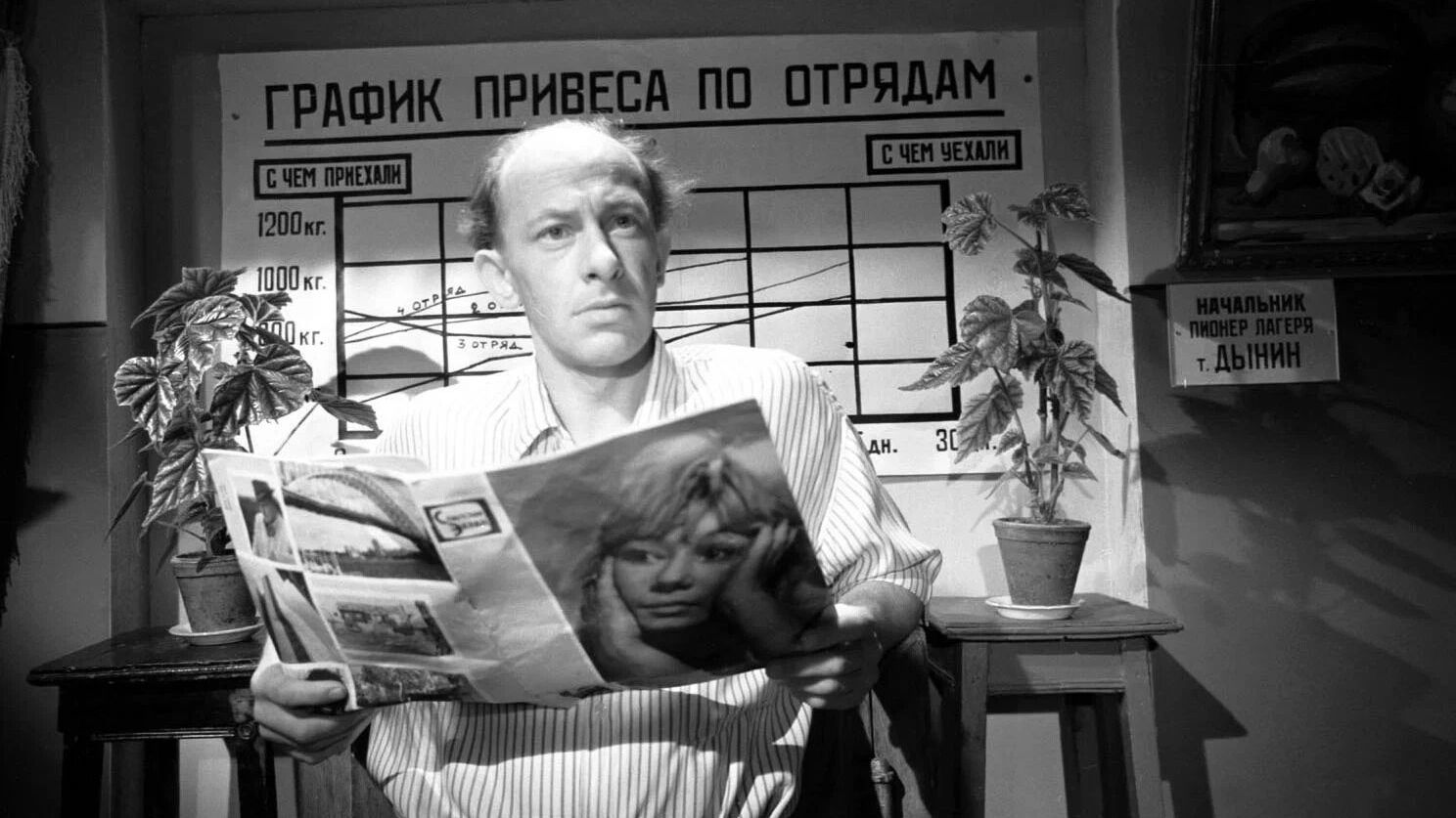 Евстигнеев в роли Дынина