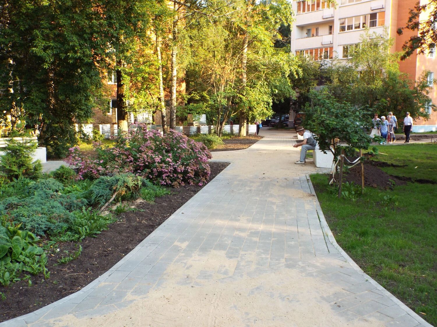 Как сейчас выглядит бульвар на проспекте Гагарина в Нижнем Новгороде