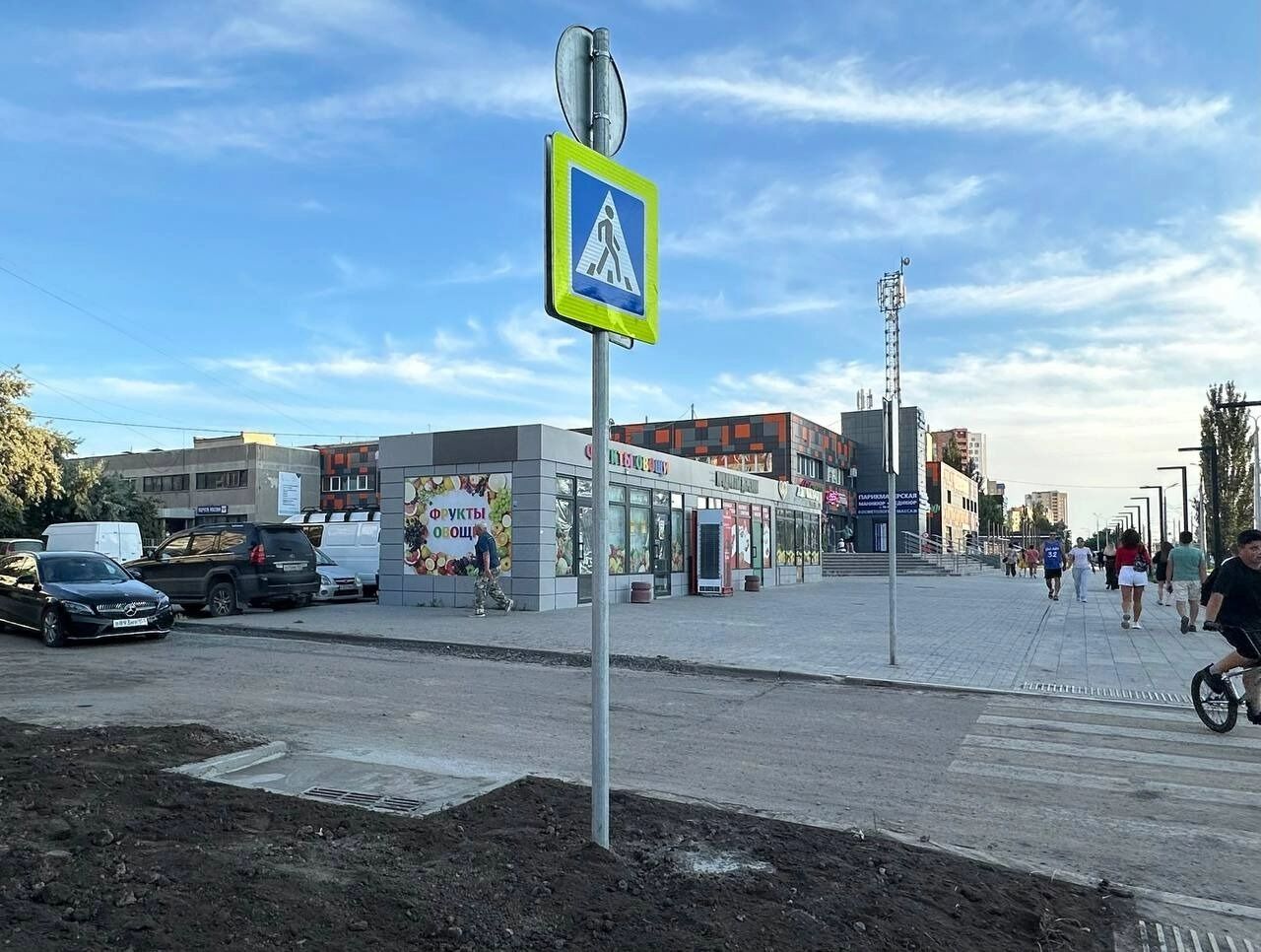 На бульваре Архитекторов устраняют недочеты