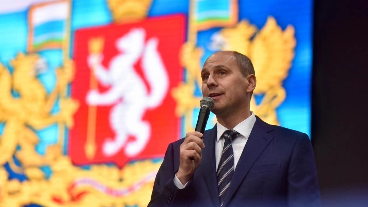 Глава Свердловской области Денис Паслер