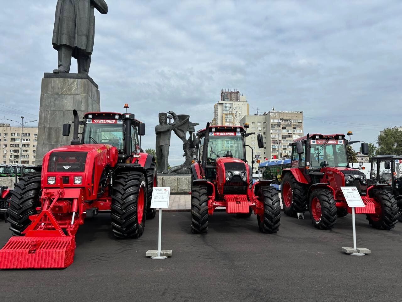Российская и белорусская техника, представленная на выставке