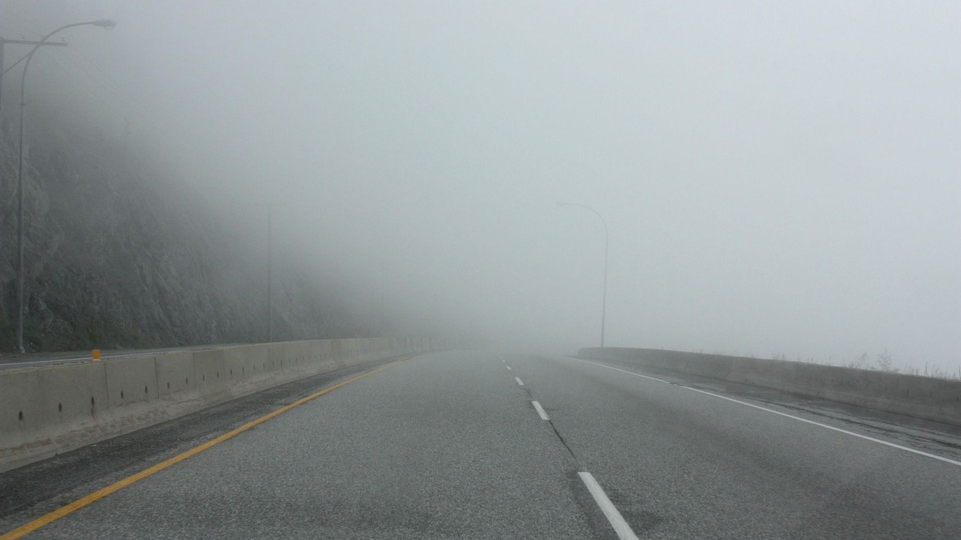 Петербуржцев предупредили о снижении видимости из-за плотного тумана