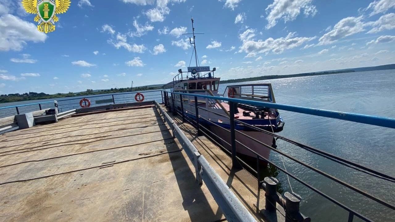В Пермском крае по воде ходил не лицензированный паром