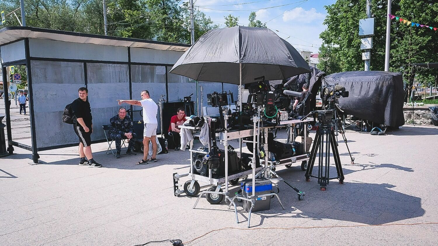 Кино, съёмка