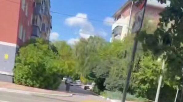 Отражение атаки БПЛА в Белгороде