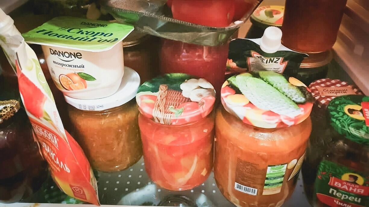 На фото: домашние заготовки