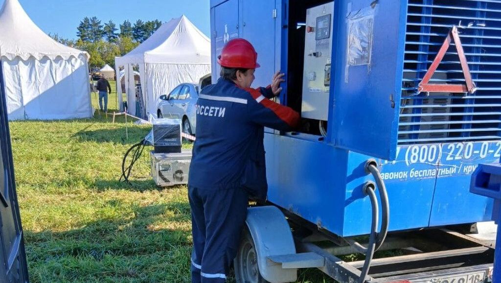 «Россети» обеспечили электроснабжение агропромышленного фестиваля в Удмуртии