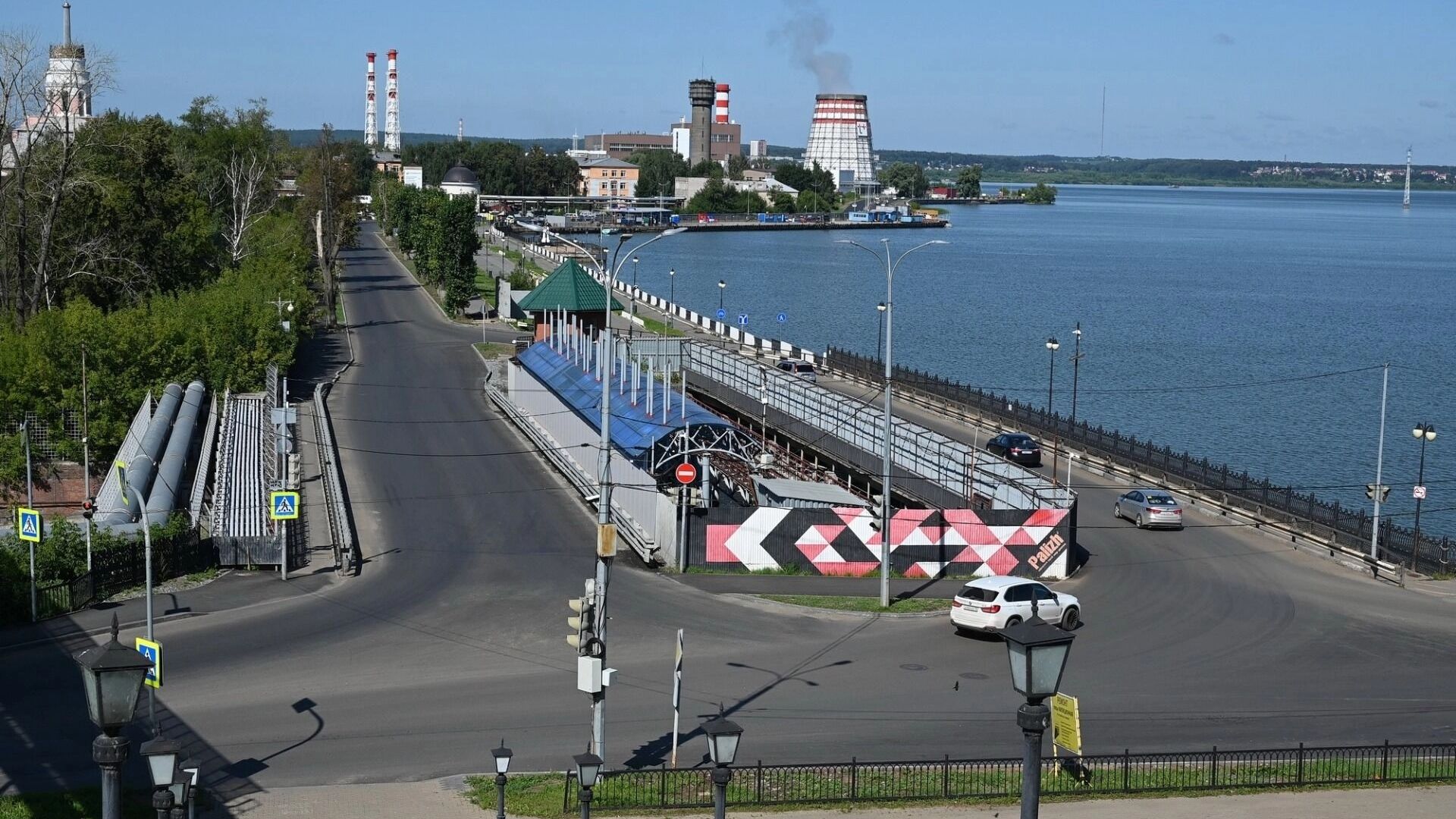 Провал нашел после ремонта на набережной в Ижевске глава кабмина Удмуртии