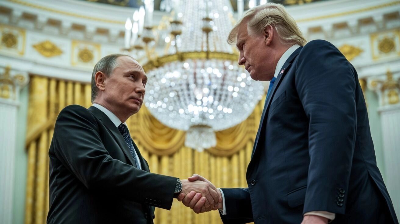 Владимир Путин и Дональд Трамп