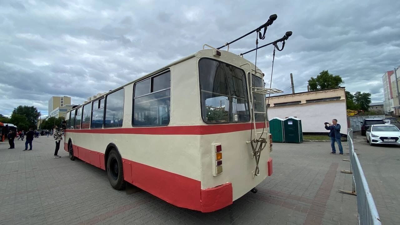 Старинные модели электротранспорта на выставке в&nbsp;Нижнем Новгороде