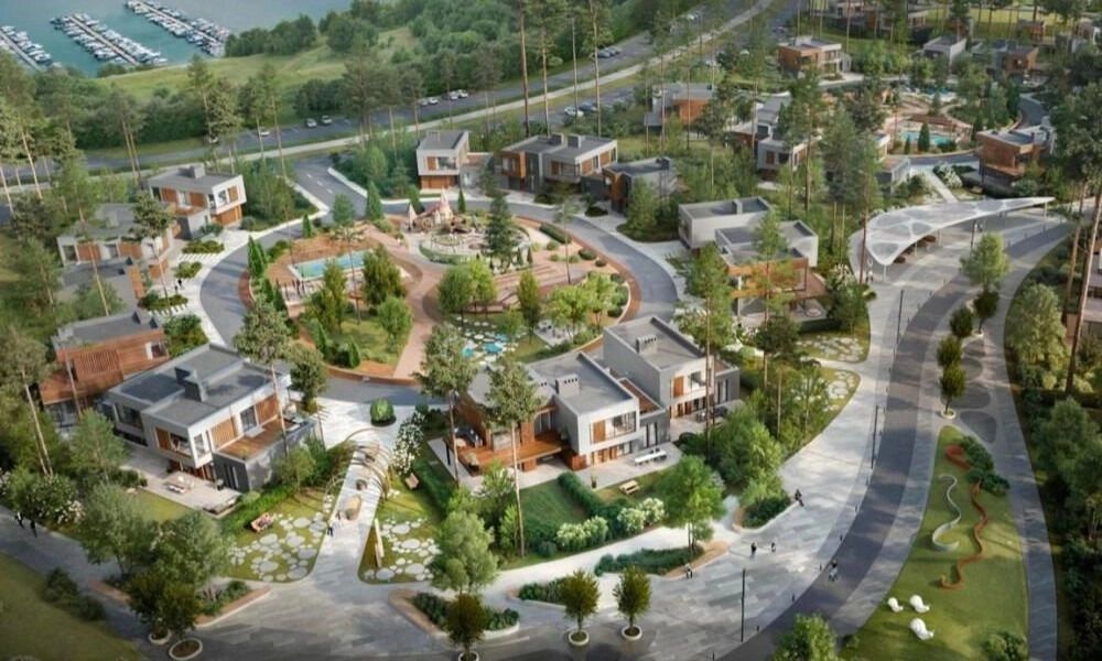 Концепция будущей зоны отдыха на Печерских песках