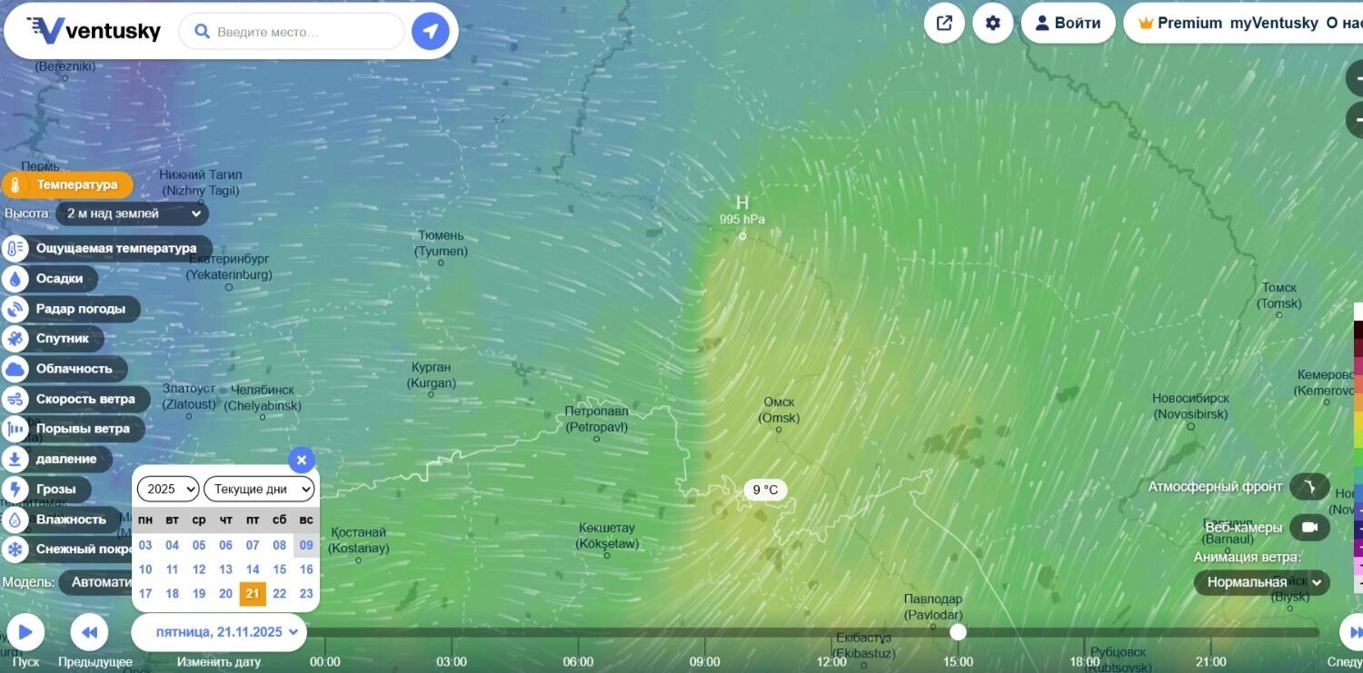 В Омскую область нагрянет потепление