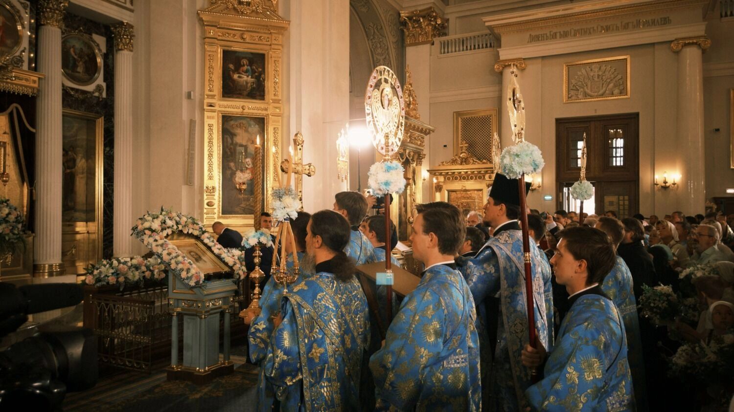 Божественная литургия в Казани