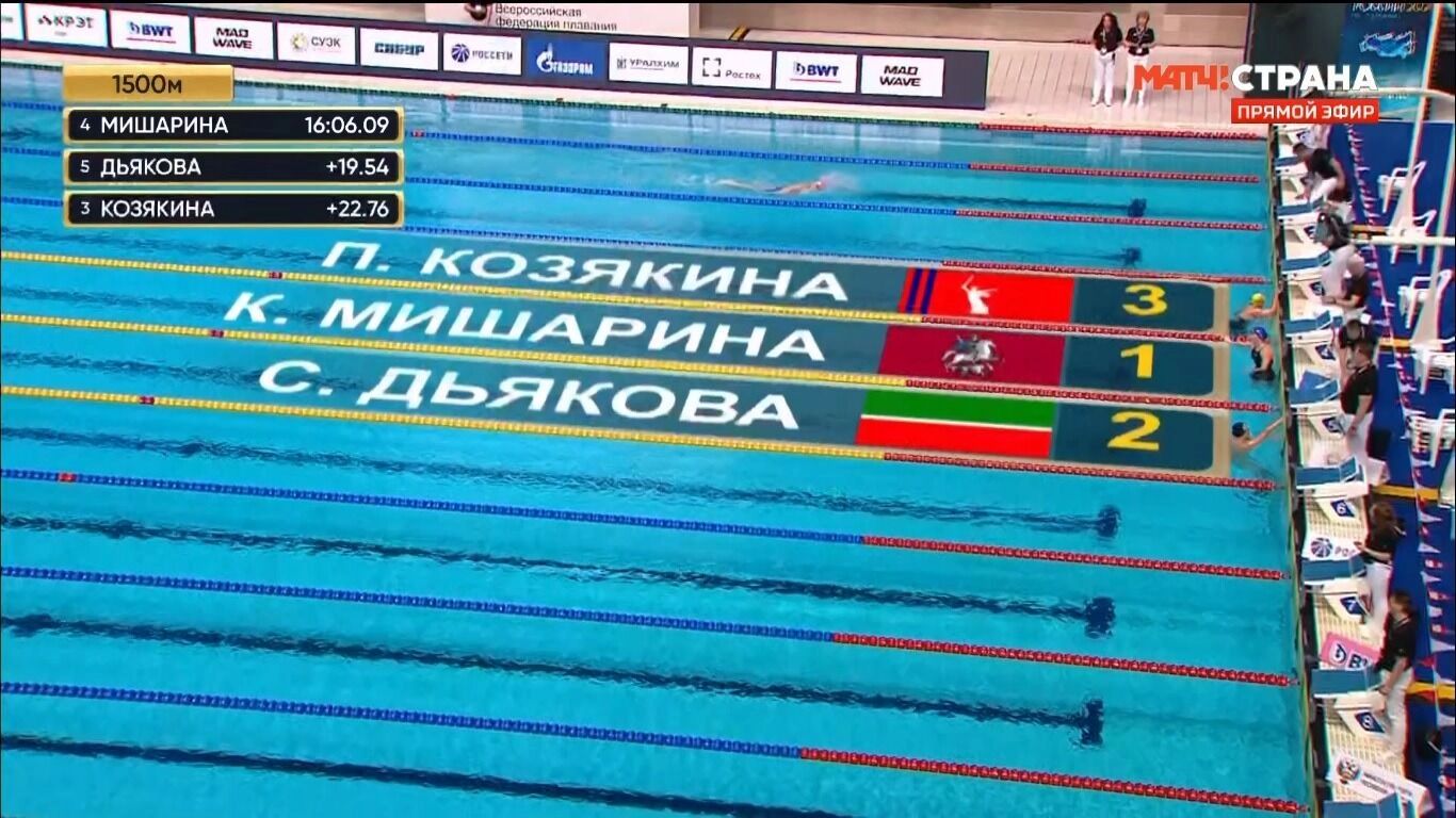 Двое волгоградских пловцов выиграли бронзу на чемпионате России в Казани