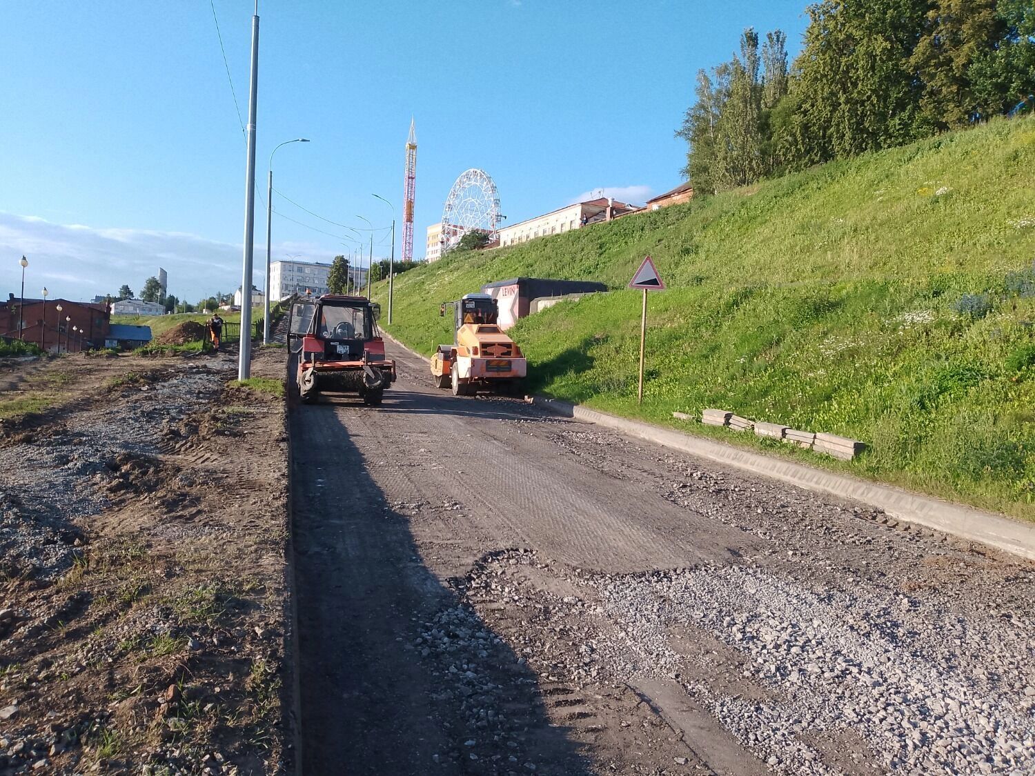Подготовка основания под укладку новых словев асфальта