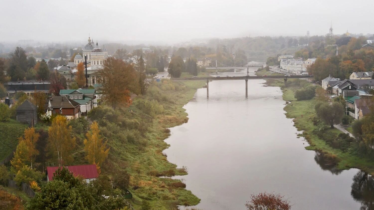 В отпуск осенью в Тверскую глубинку. Три города, паровоз и каменоломни